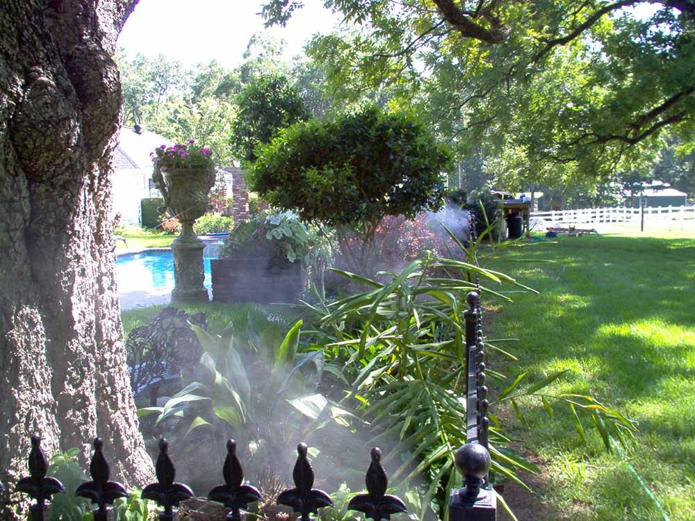Mosquito Mist Systems on-site installation